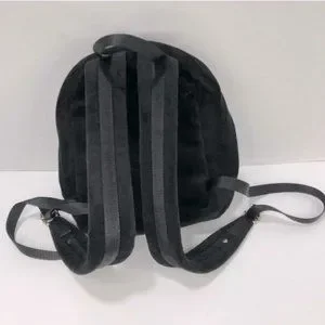 Juicy Couture Girls Faux Fur Backpack Bag Black Texture Furry Fuzzy Juicy Couture | Bags | Juicy Couture Girls Faux Fur Backpack  main image 4
